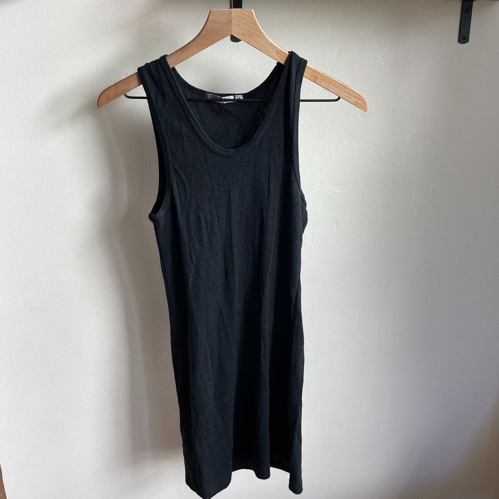 Sucre Soir Black Tank Dress or Long Shirt